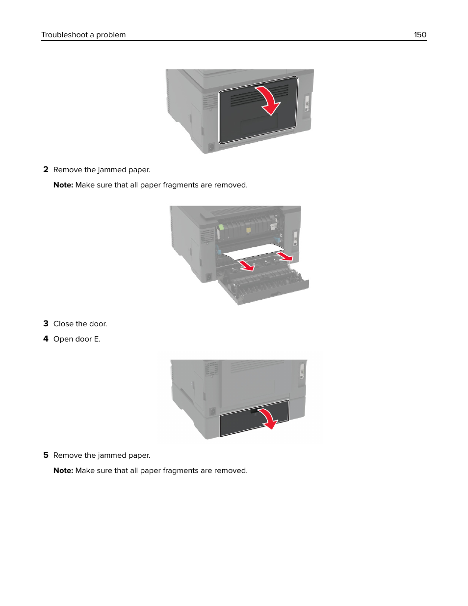 Lexmark MC3224dwe Multifunction Color Laser Printer User Manual | Page 150 / 221