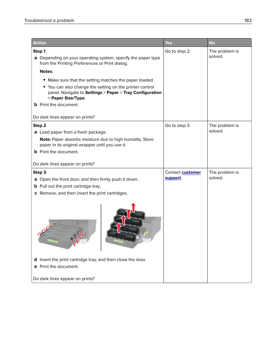 Lexmark MC3224dwe Multifunction Color Laser Printer User Manual | Page 183 / 221