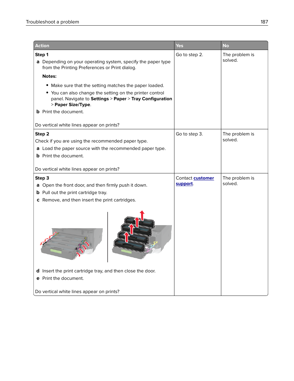 Lexmark MC3224dwe Multifunction Color Laser Printer User Manual | Page 187 / 221