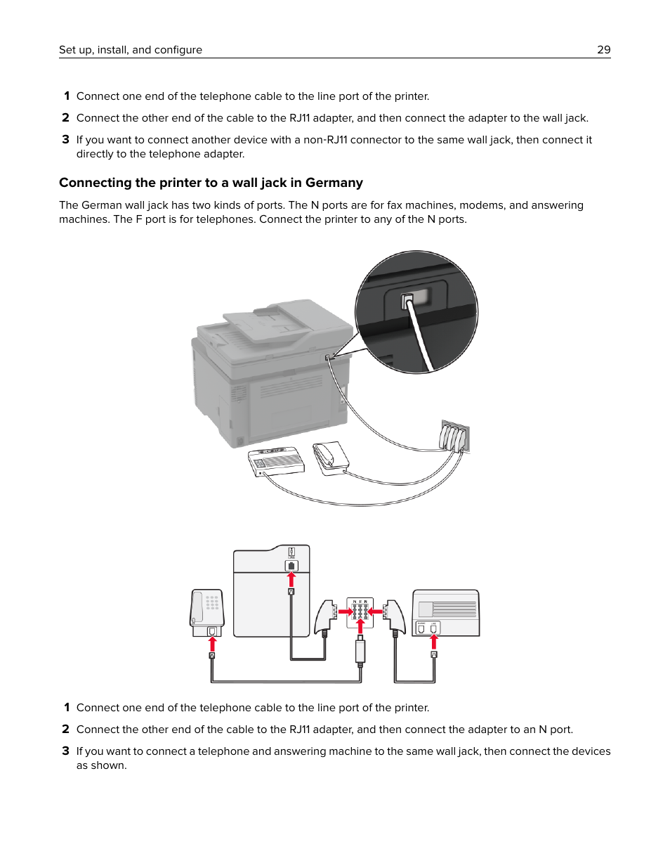 Lexmark MC3224dwe Multifunction Color Laser Printer User Manual | Page 29 / 221