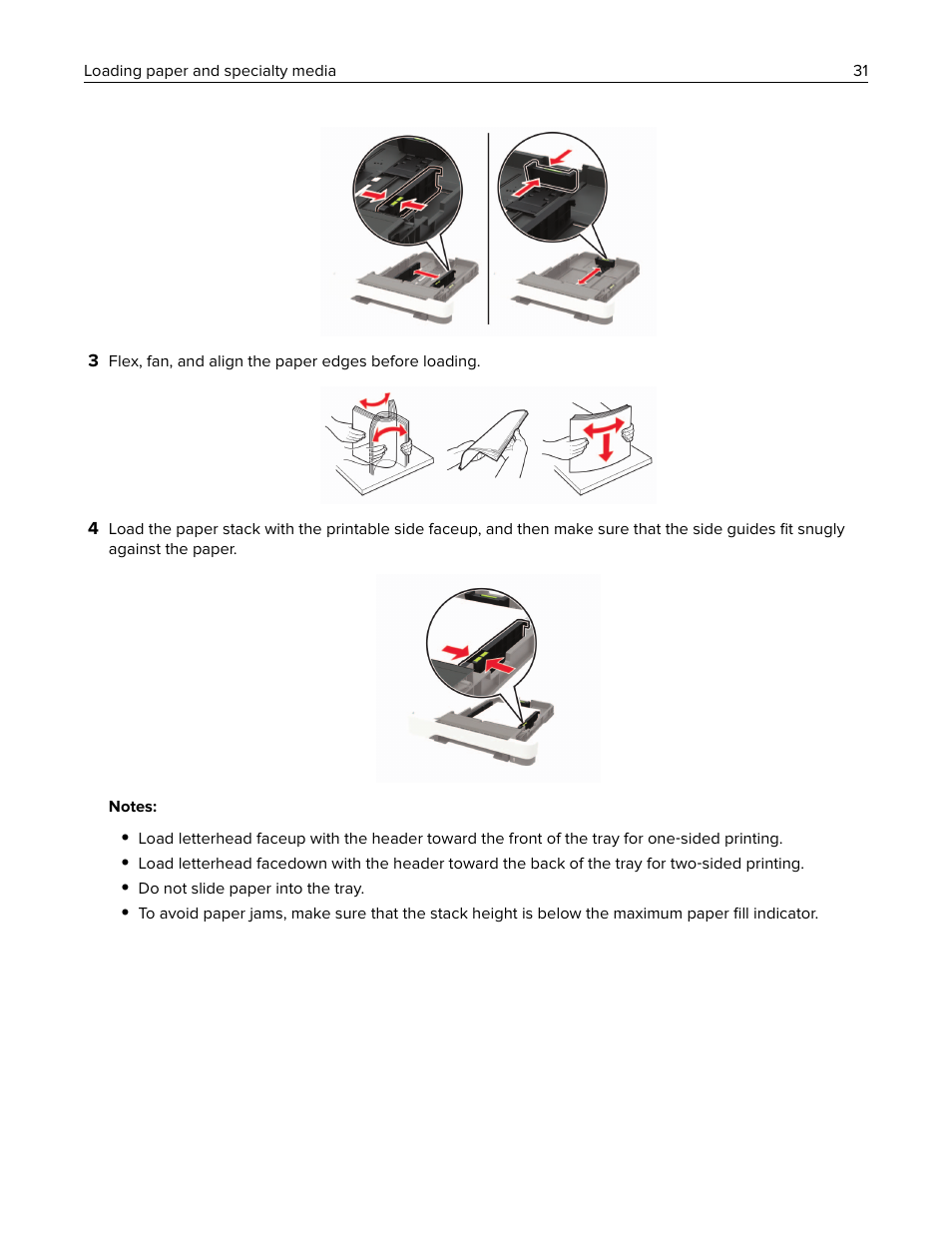 Lexmark CX622ade Color Laser Printer User Manual | Page 31 / 270
