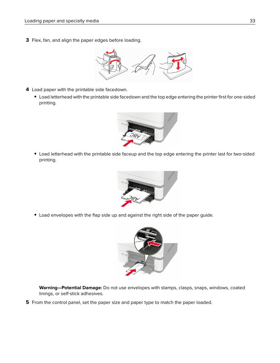 Lexmark CX622ade Color Laser Printer User Manual | Page 33 / 270