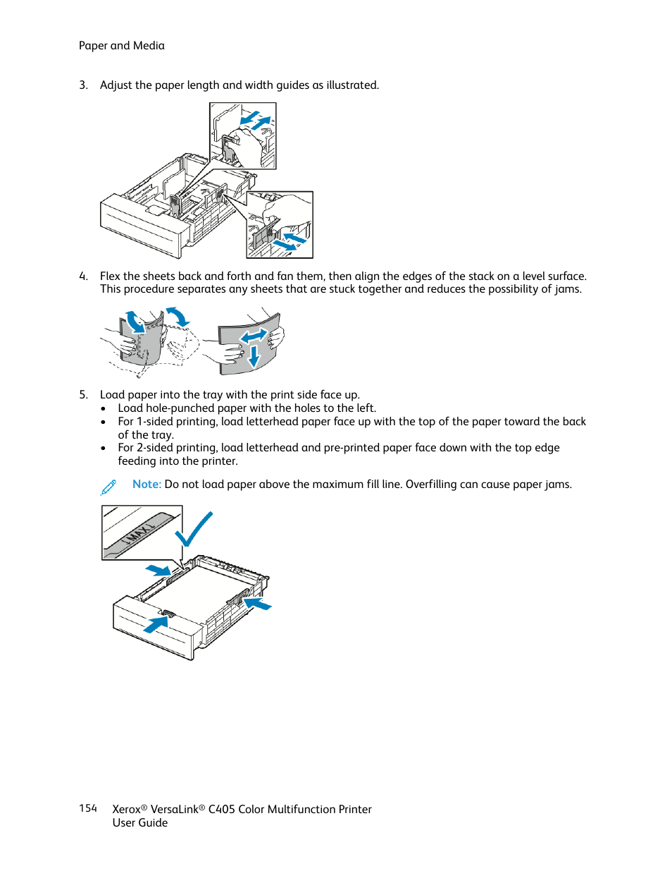 Xerox VersaLink C405/DN All-in-One Color Laser Printer User Manual | Page 154 / 271