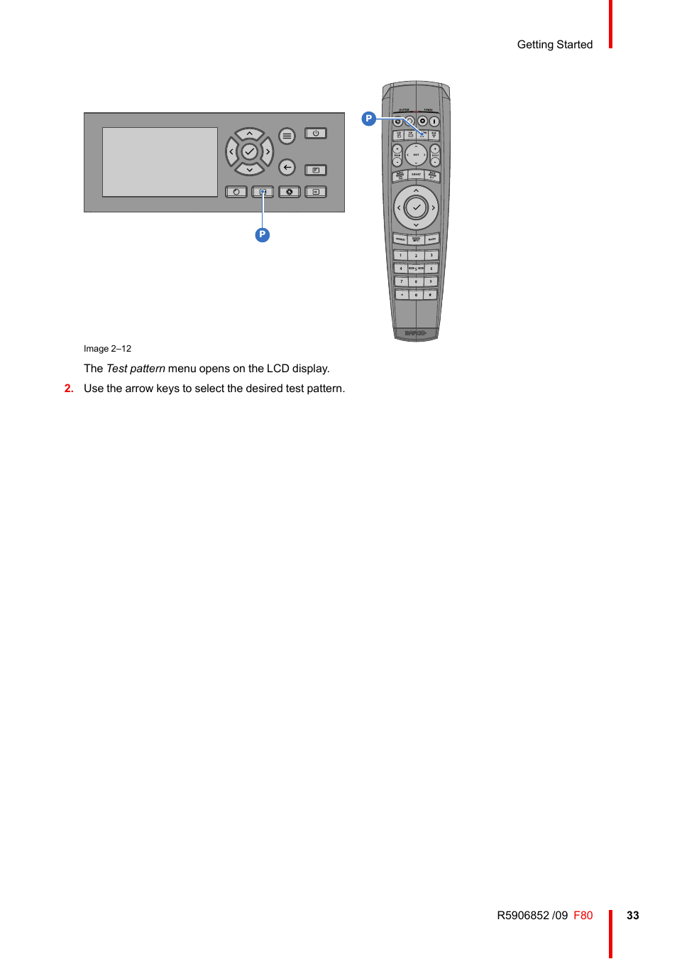 Barco F80-4K9 9000-Lumen 4K UHD DLP Laser Projector (No Lens) User Manual | Page 33 / 210