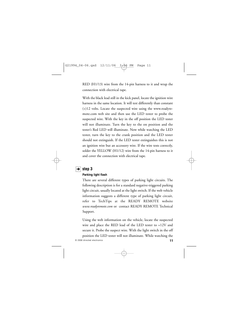 Directed Electronics Nissan User Manual | Page 15 / 48