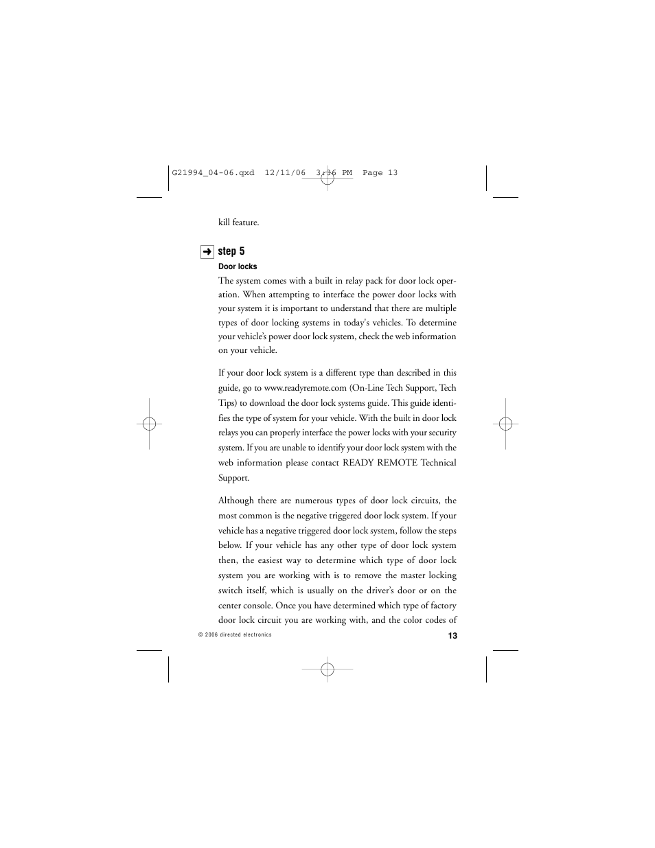 Directed Electronics Nissan User Manual | Page 17 / 48