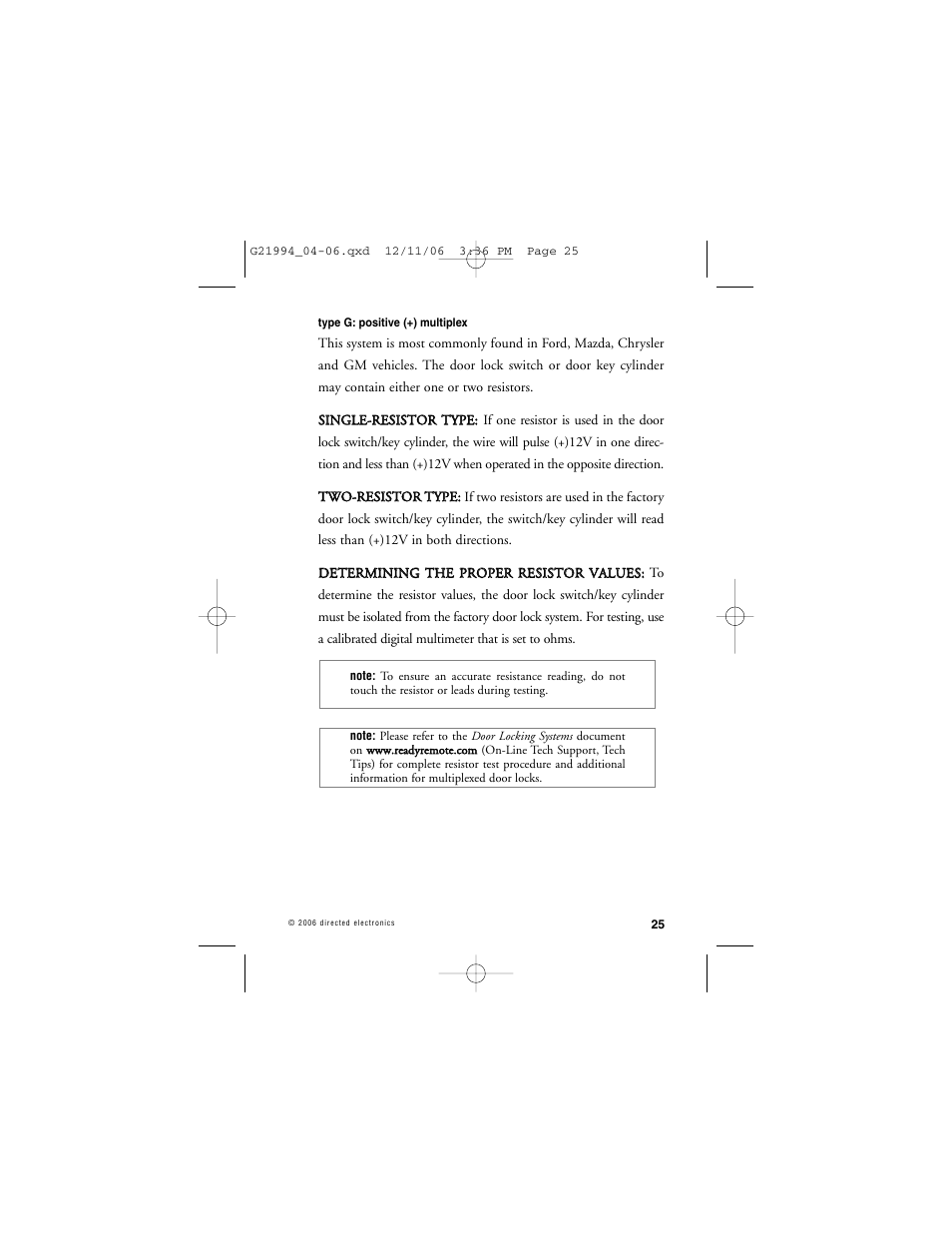 Directed Electronics Nissan User Manual | Page 29 / 48