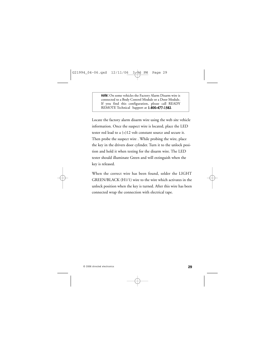 Directed Electronics Nissan User Manual | Page 33 / 48