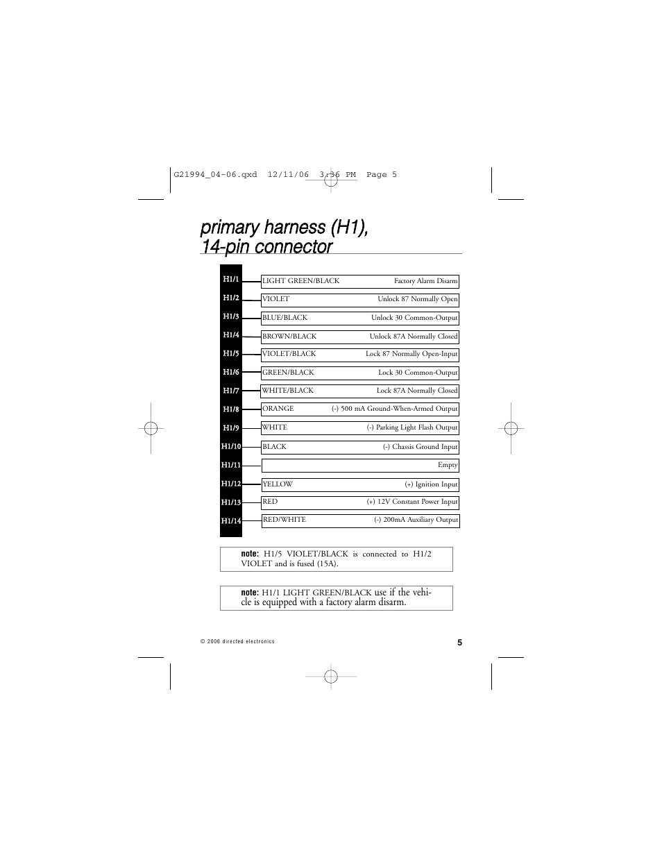 Directed Electronics Nissan User Manual | Page 9 / 48