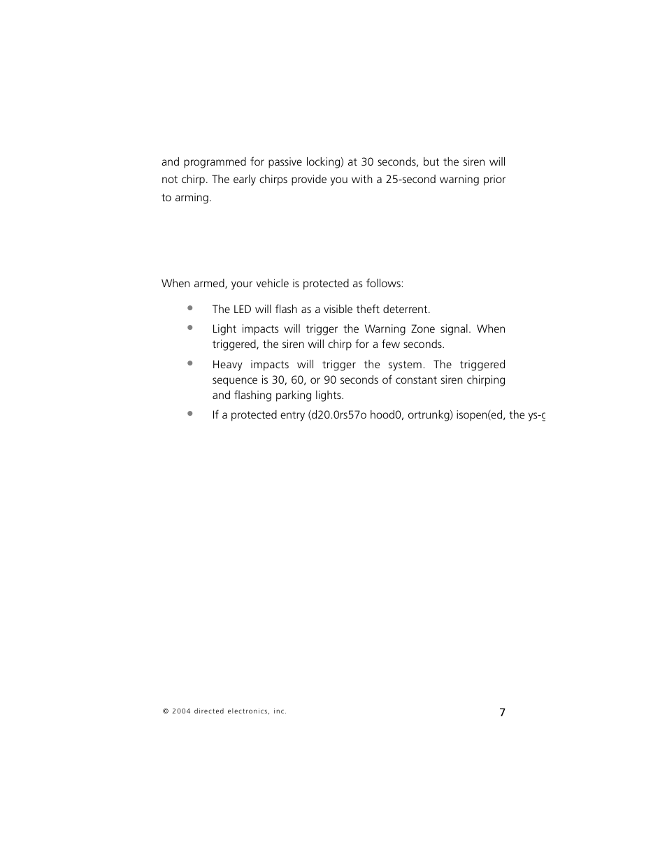 Directed Electronics 5 User Manual | Page 10 / 37