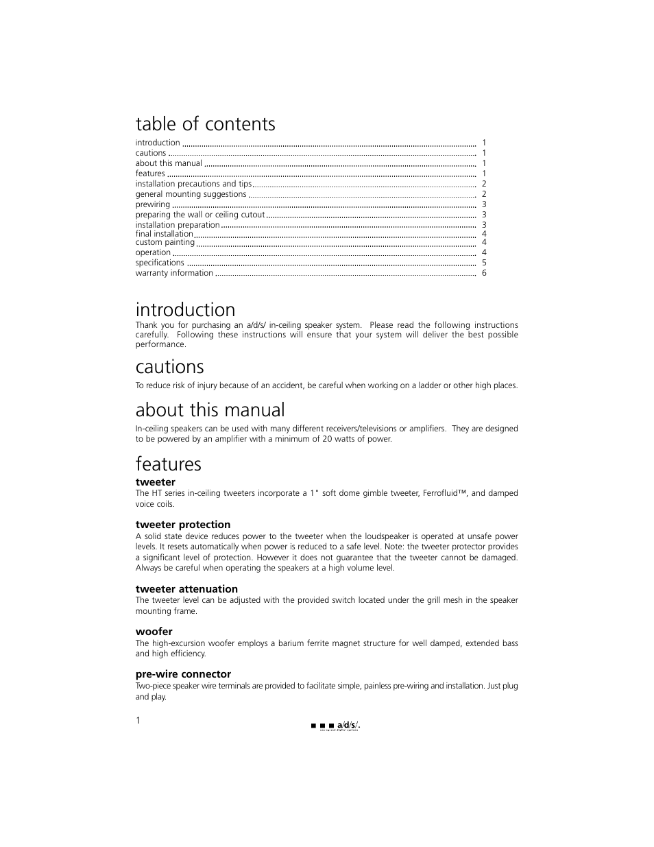 Directed Electronics HT60ic User Manual | Page 2 / 8