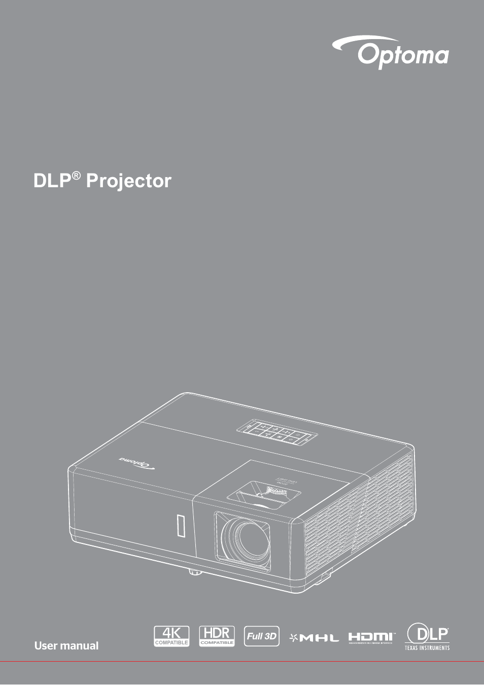Optoma ZU506T-W 5000-Lumen WUXGA Laser DLP Projector (White) User Manual | 69 pages