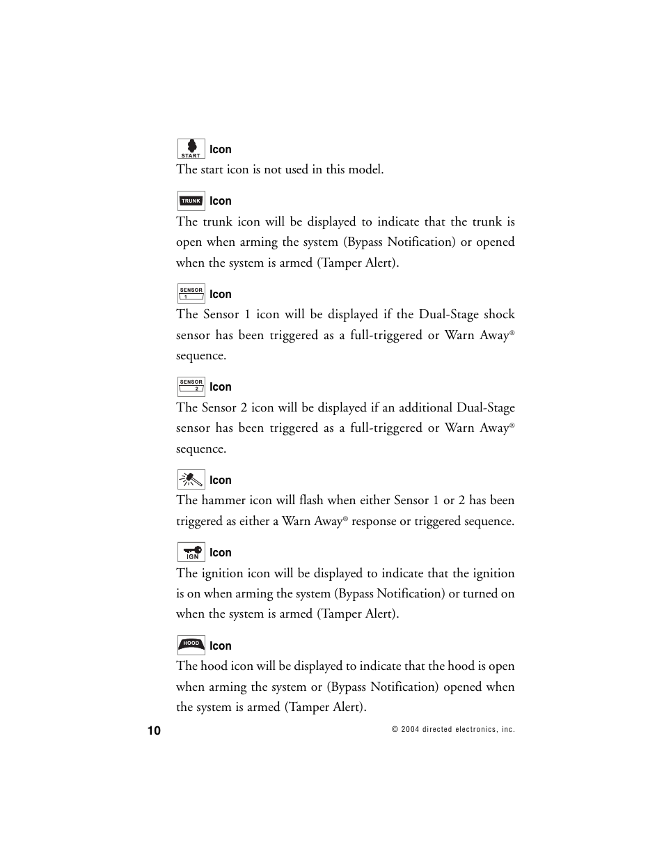 Directed Electronics 690XV User Manual | Page 13 / 45