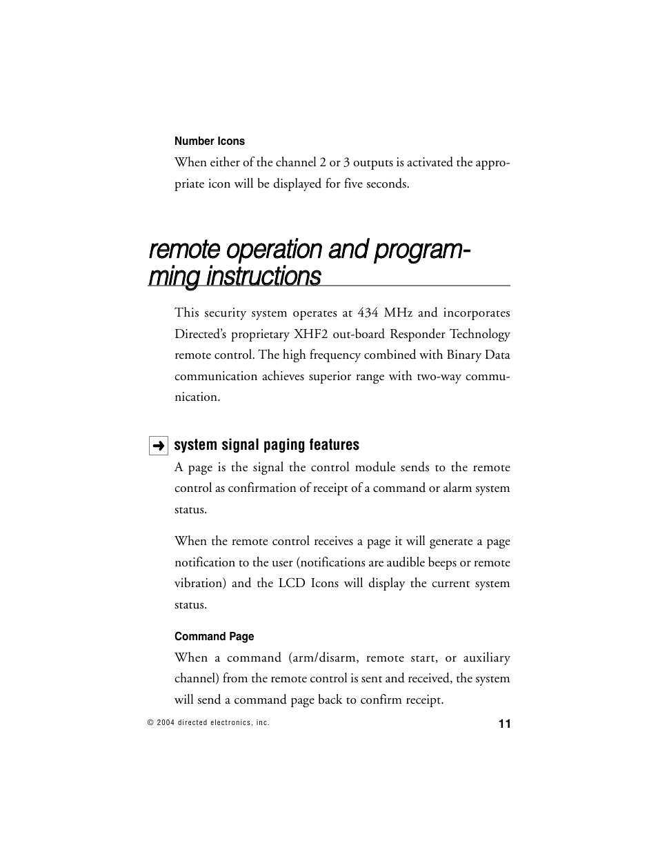 Directed Electronics 690XV User Manual | Page 14 / 45