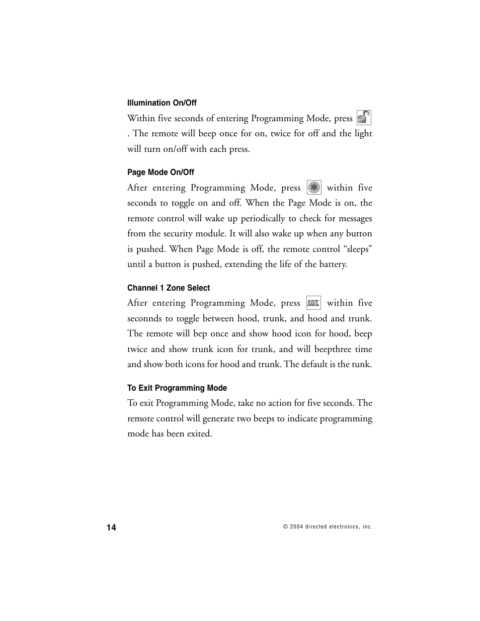 Directed Electronics 690XV User Manual | Page 17 / 45