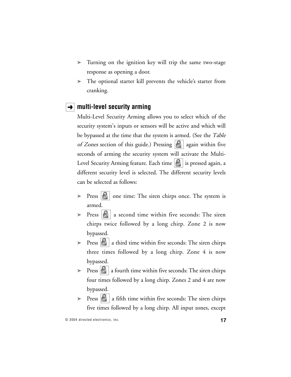 Directed Electronics 690XV User Manual | Page 20 / 45