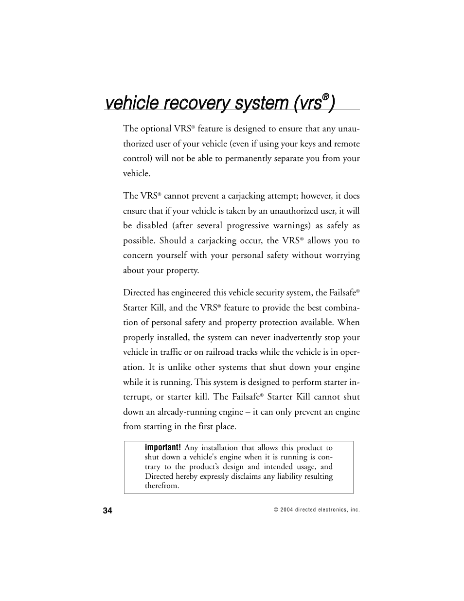 Directed Electronics 690XV User Manual | Page 37 / 45