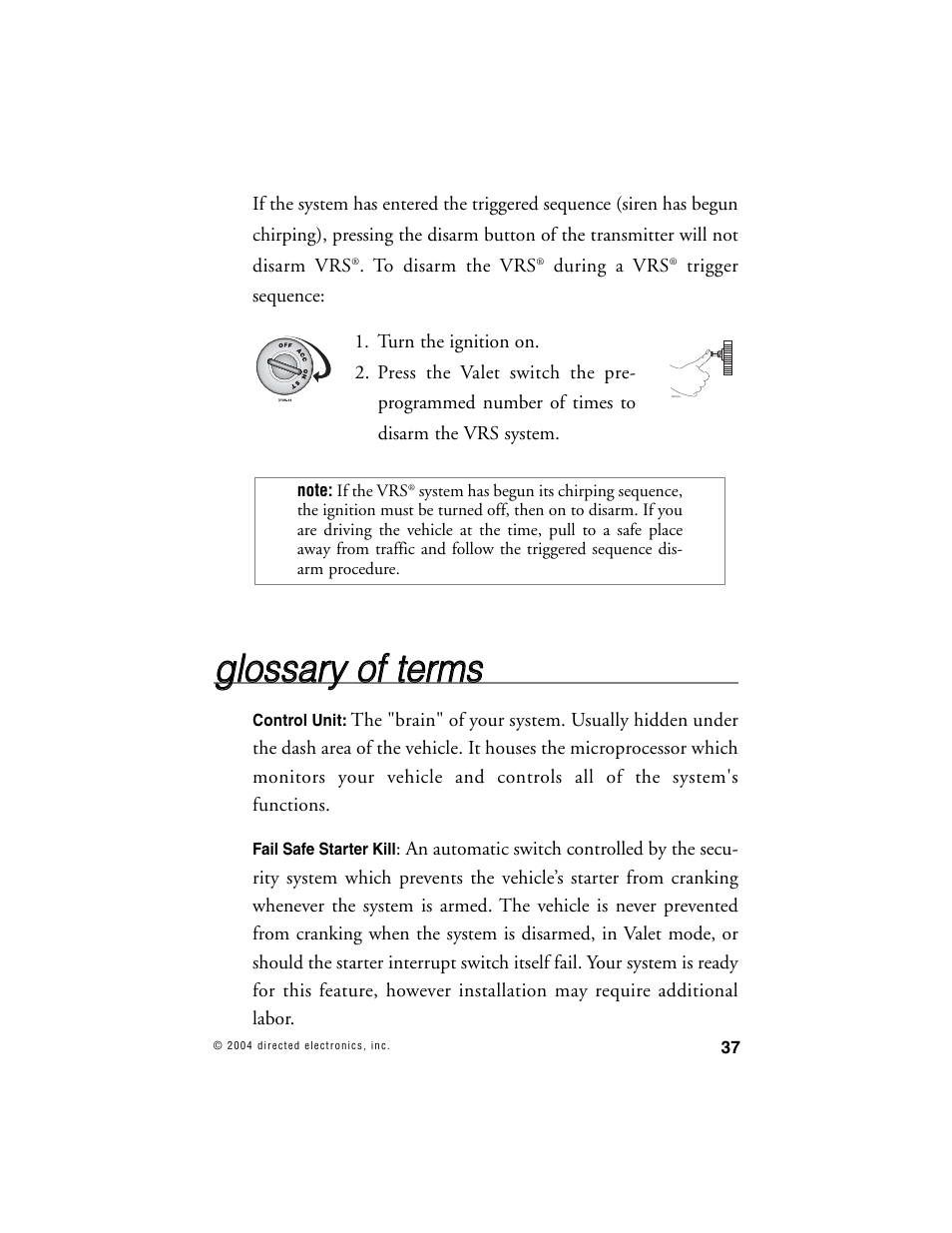 Directed Electronics 690XV User Manual | Page 40 / 45