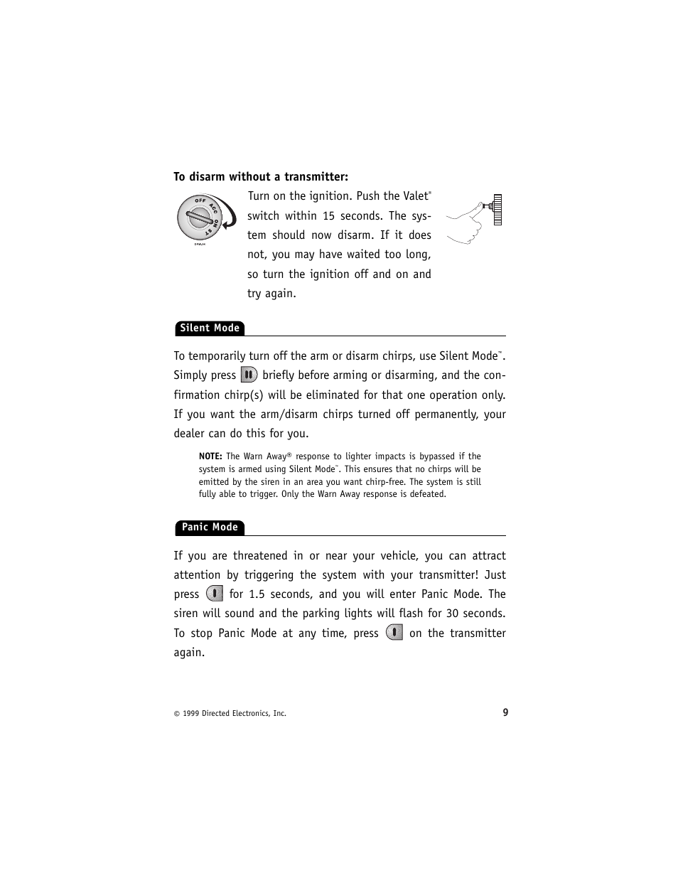 Directed Electronics 730T User Manual | Page 13 / 28