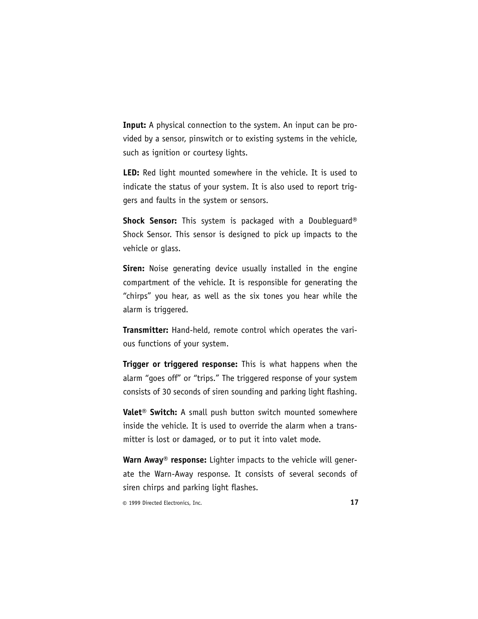 Directed Electronics 730T User Manual | Page 21 / 28