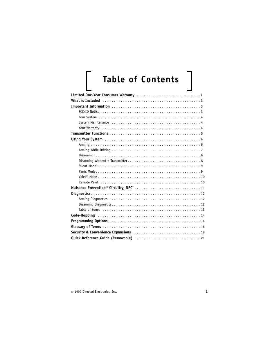 Directed Electronics 730T User Manual | Page 5 / 28