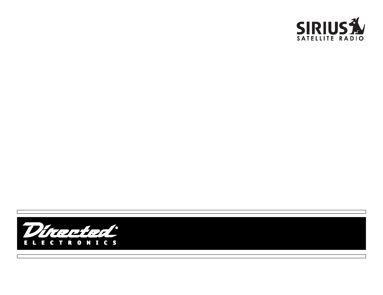 Directed Electronics SIR-PS1 User Manual | 12 pages