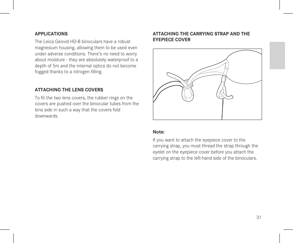 LEICA 10x42 Geovid R Binocular/Rangefinder (Yards) User Manual | Page 33 / 222