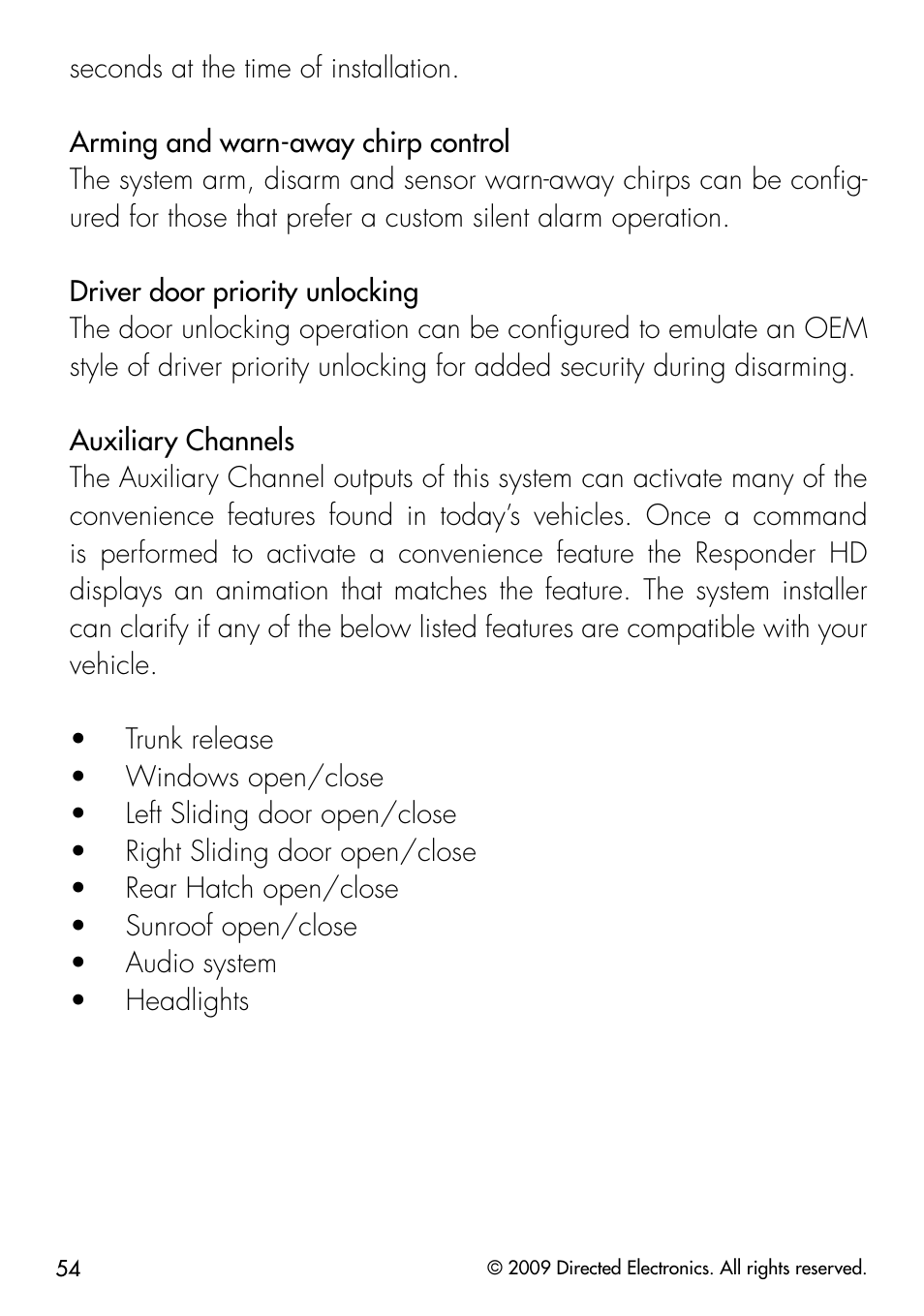 Directed Electronics G5902P User Manual | Page 57 / 69