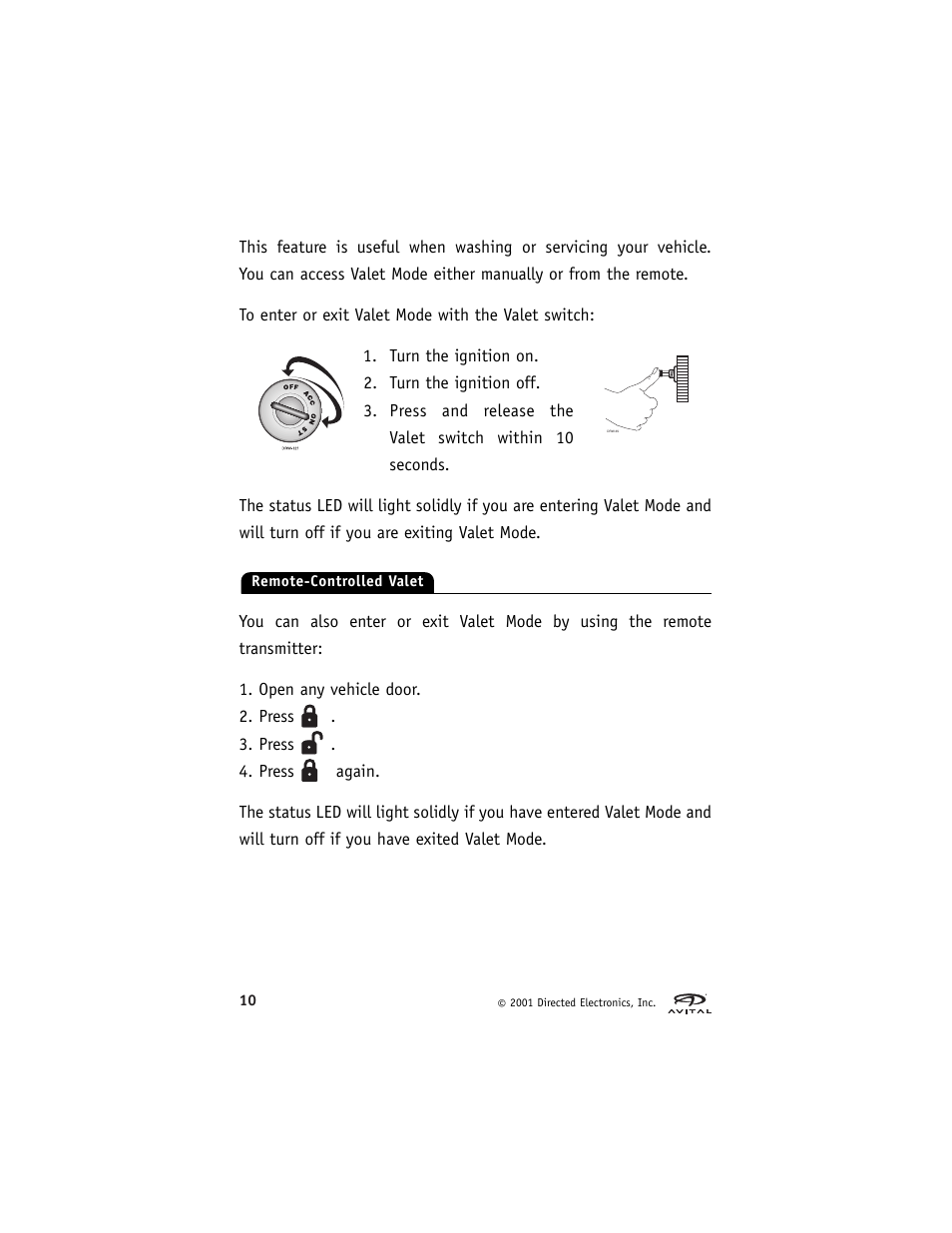 Directed Electronics Avital 2300 User Manual | Page 14 / 25