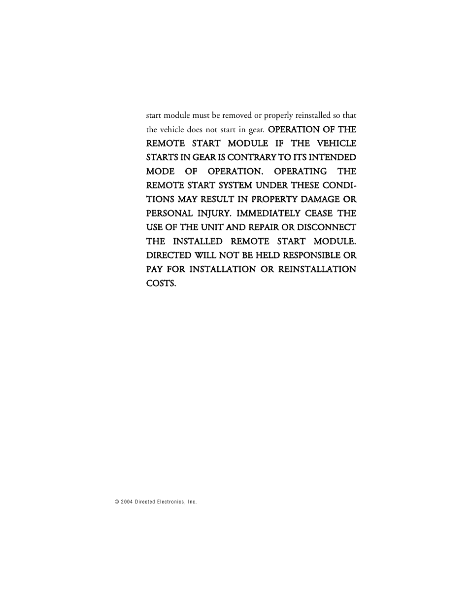 Directed Electronics BOA 165B User Manual | Page 10 / 43