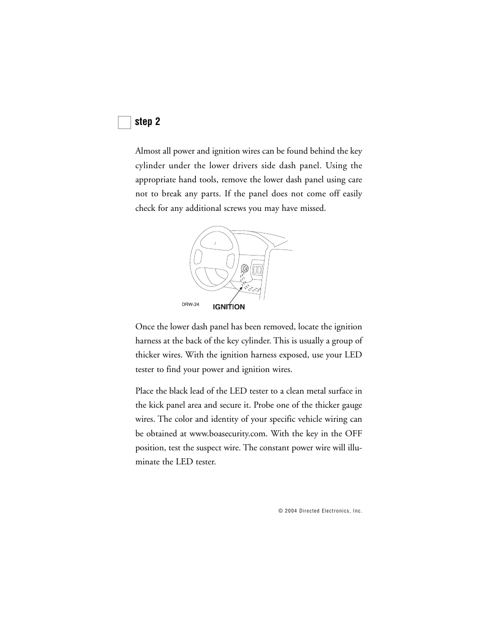 Directed Electronics BOA 165B User Manual | Page 15 / 43
