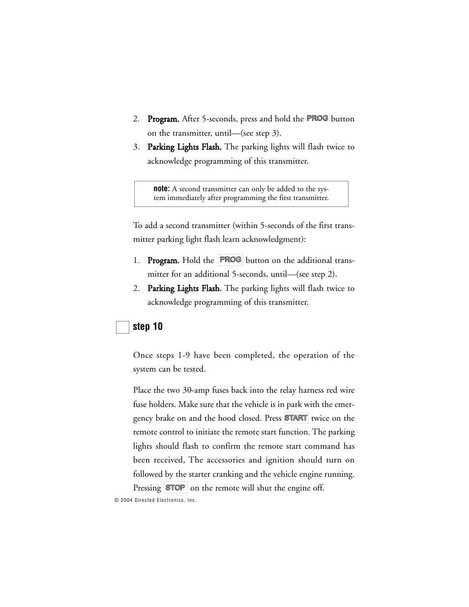 Step 10 | Directed Electronics BOA 165B User Manual | Page 28 / 43