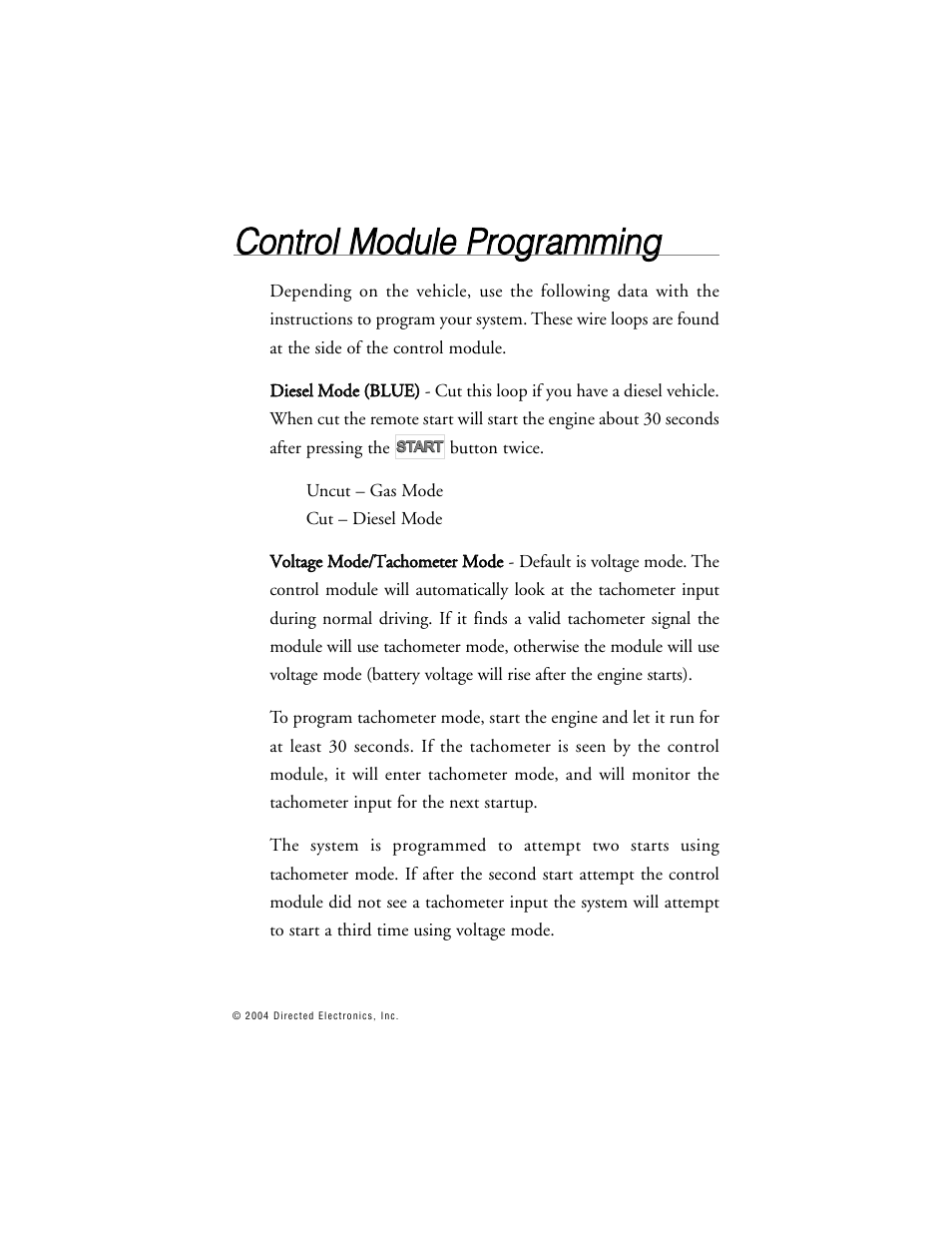 Directed Electronics BOA 165B User Manual | Page 30 / 43