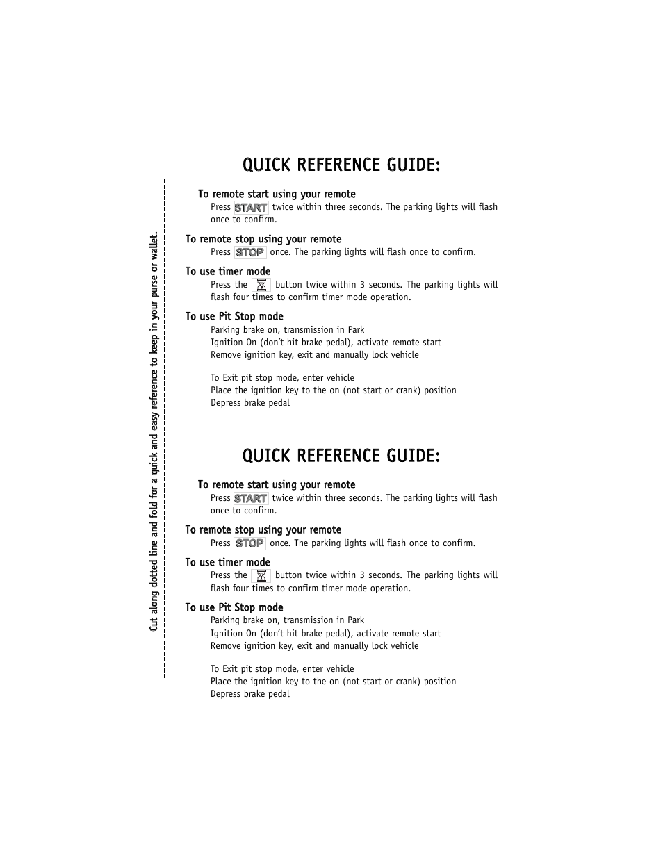 Qqu uiicck k r reeffeer reen nccee g gu uiid dee | Directed Electronics BOA 165B User Manual | Page 42 / 43