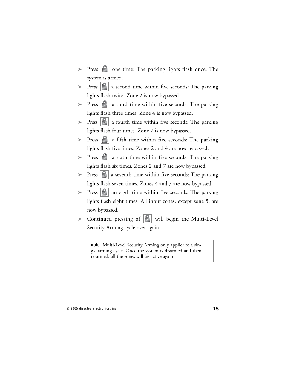 Directed Electronics 10 User Manual | Page 14 / 45