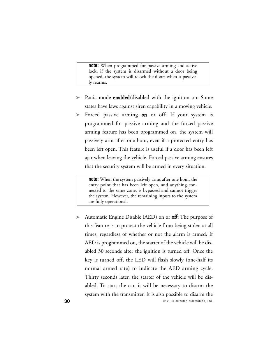 Directed Electronics 10 User Manual | Page 29 / 45