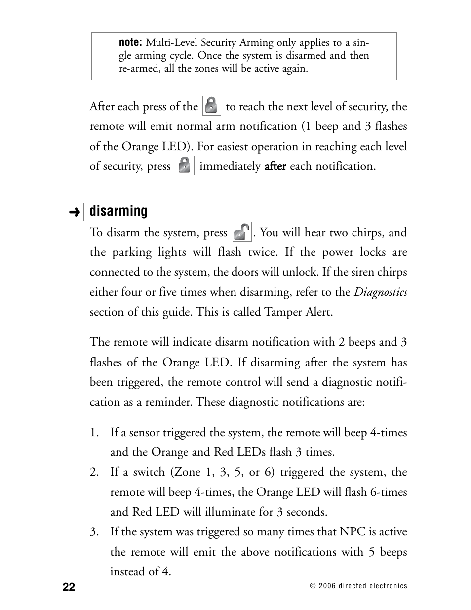 Directed Electronics 12.2X User Manual | Page 21 / 53