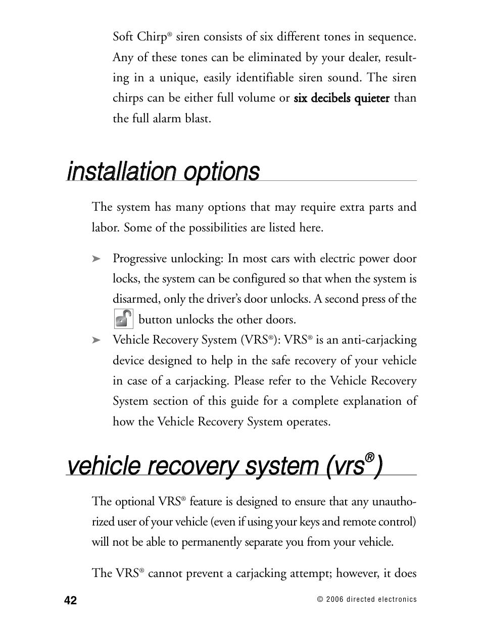 Directed Electronics 12.2X User Manual | Page 41 / 53