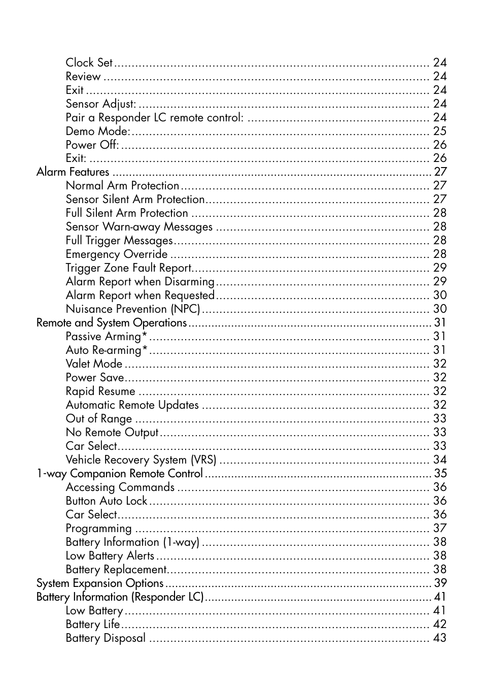 Directed Electronics PYTHON 333 User Manual | Page 5 / 53