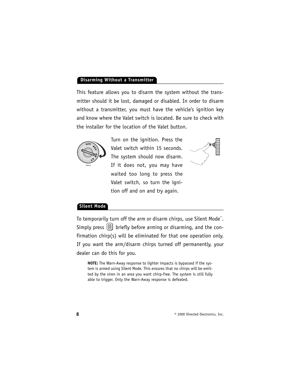 Directed Electronics 732T User Manual | Page 11 / 25