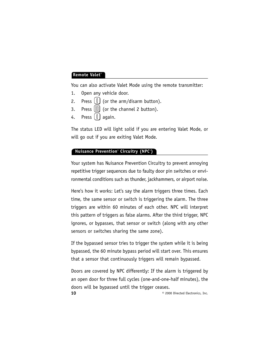 Directed Electronics 732T User Manual | Page 13 / 25