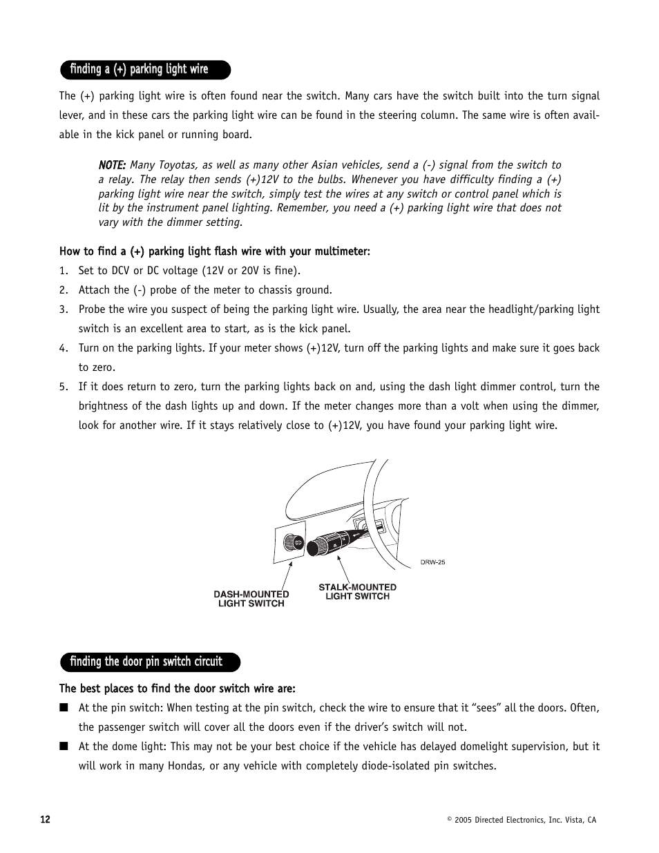 Directed Electronics Hornet 564T User Manual | Page 12 / 56
