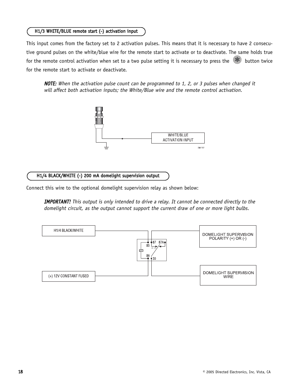 Directed Electronics Hornet 564T User Manual | Page 18 / 56