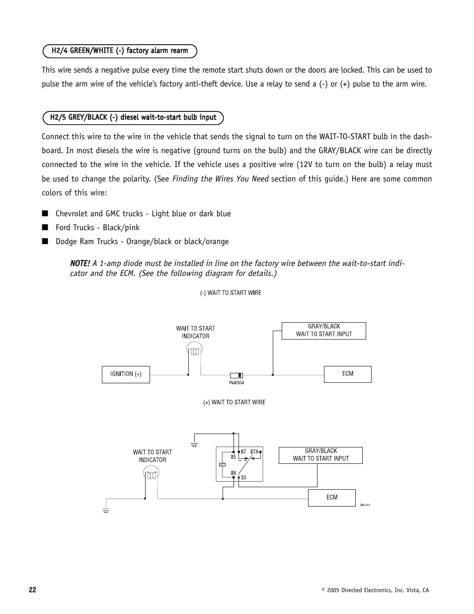 Directed Electronics Hornet 564T User Manual | Page 22 / 56