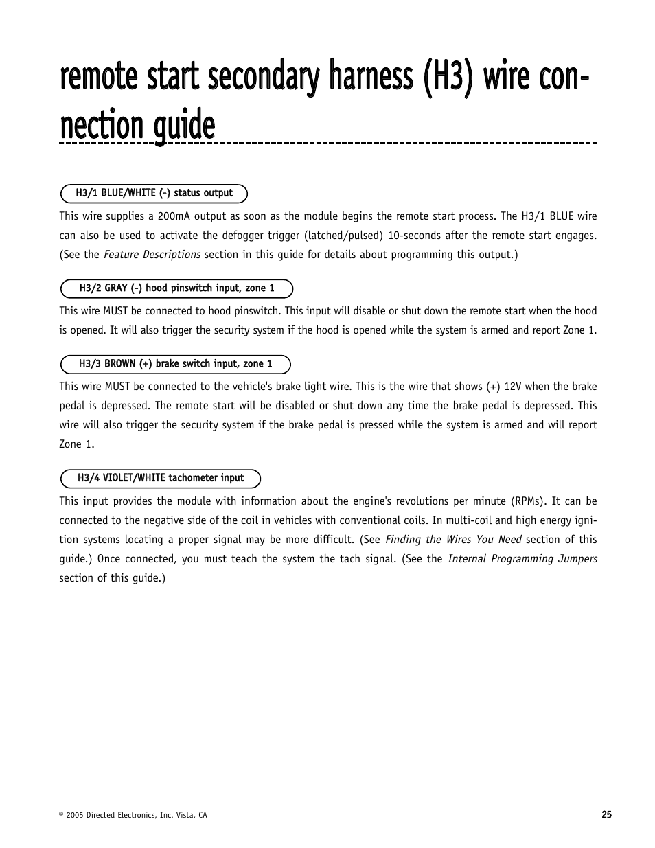 Directed Electronics Hornet 564T User Manual | Page 25 / 56