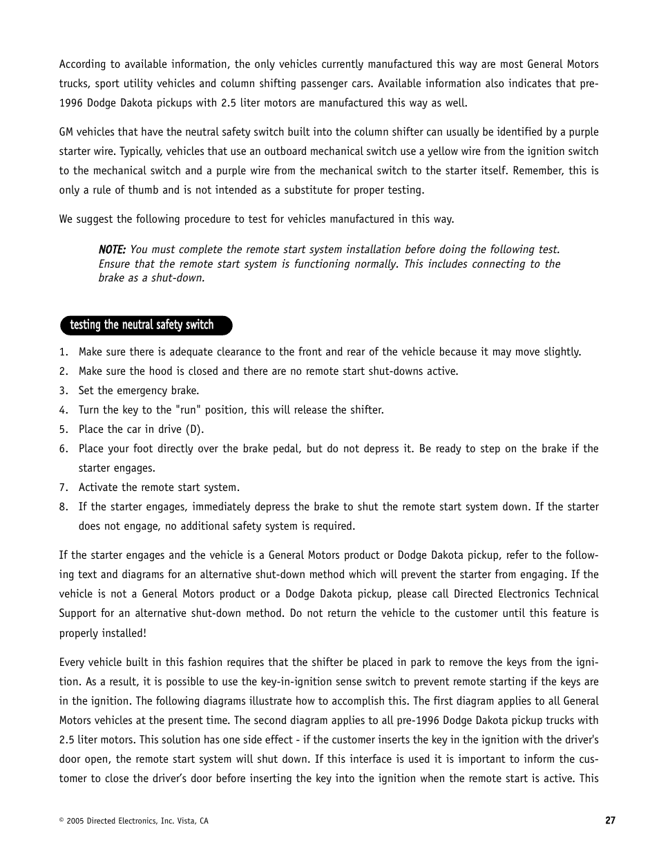 Directed Electronics Hornet 564T User Manual | Page 27 / 56