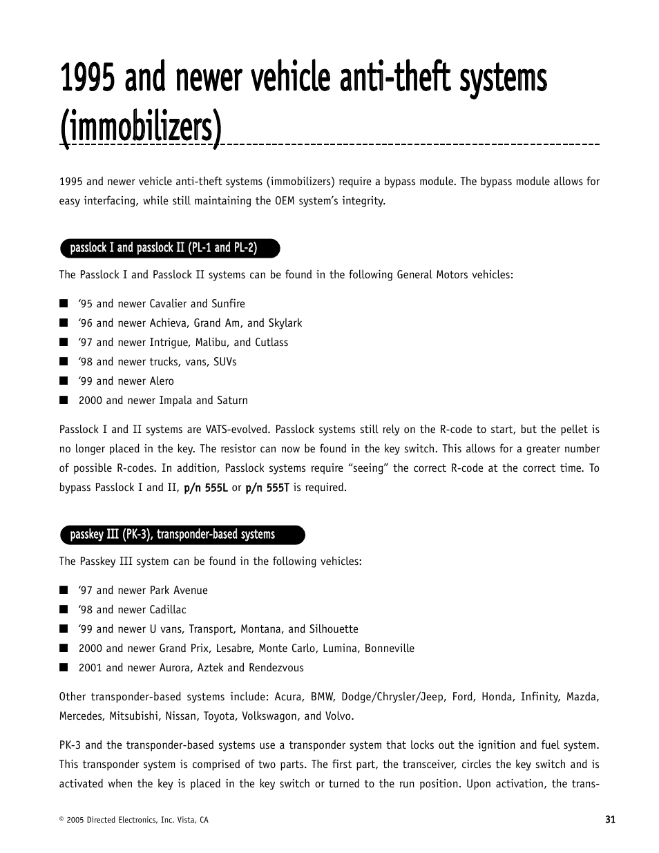 Directed Electronics Hornet 564T User Manual | Page 31 / 56