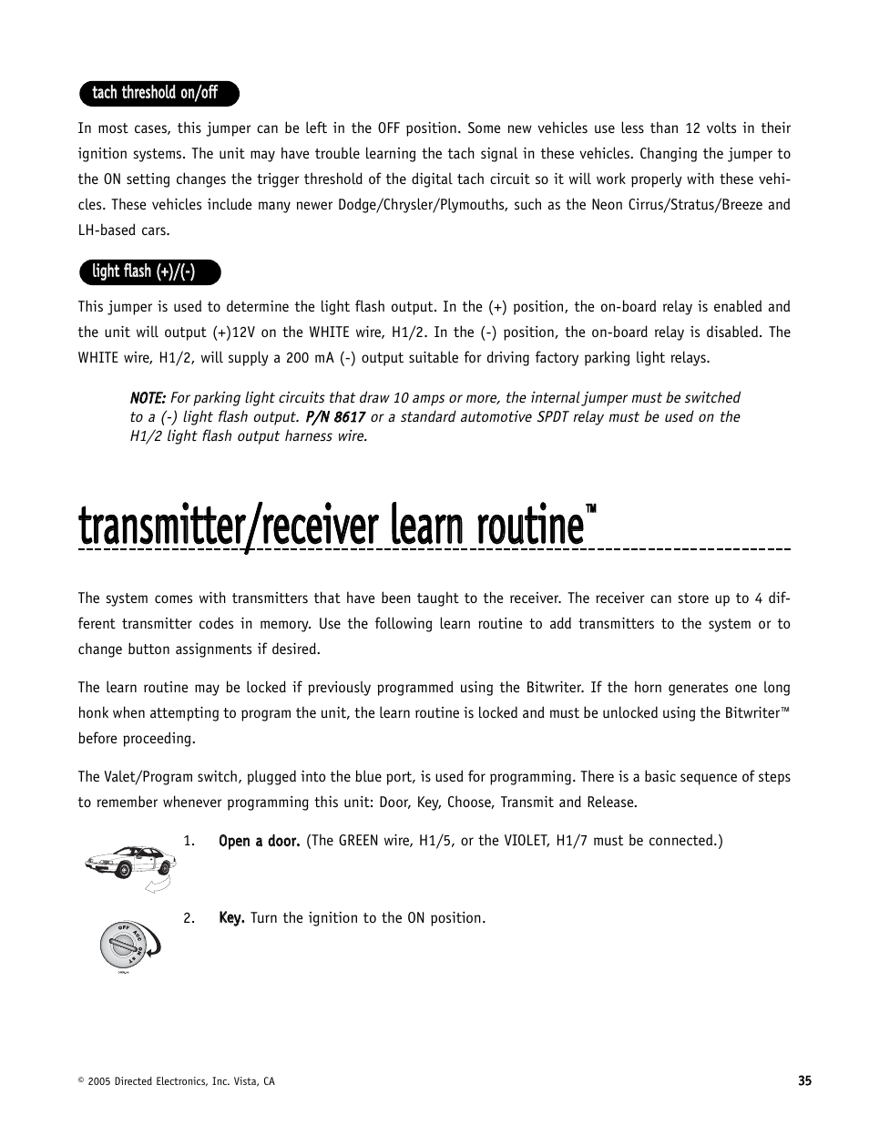 Directed Electronics Hornet 564T User Manual | Page 35 / 56