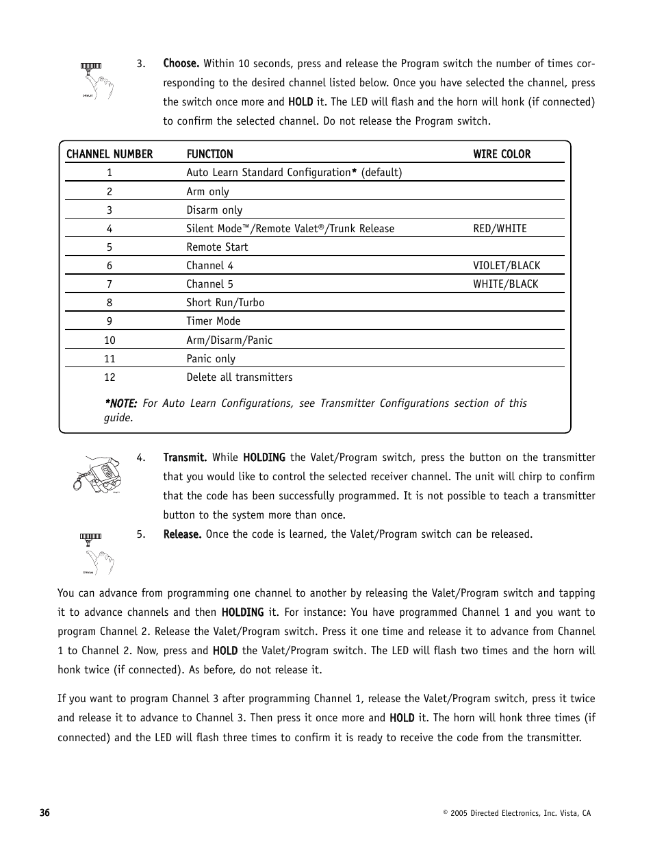 Directed Electronics Hornet 564T User Manual | Page 36 / 56