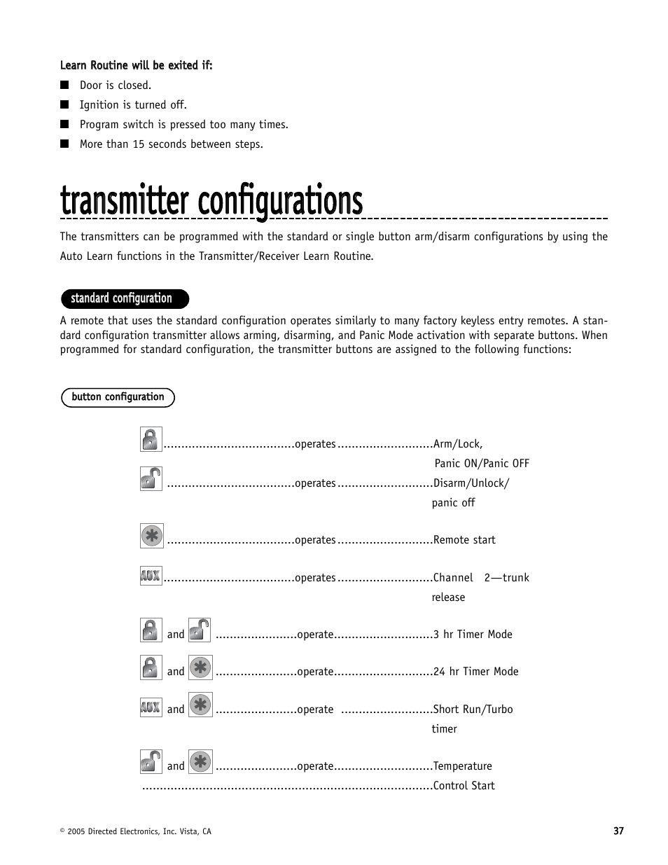 Directed Electronics Hornet 564T User Manual | Page 37 / 56
